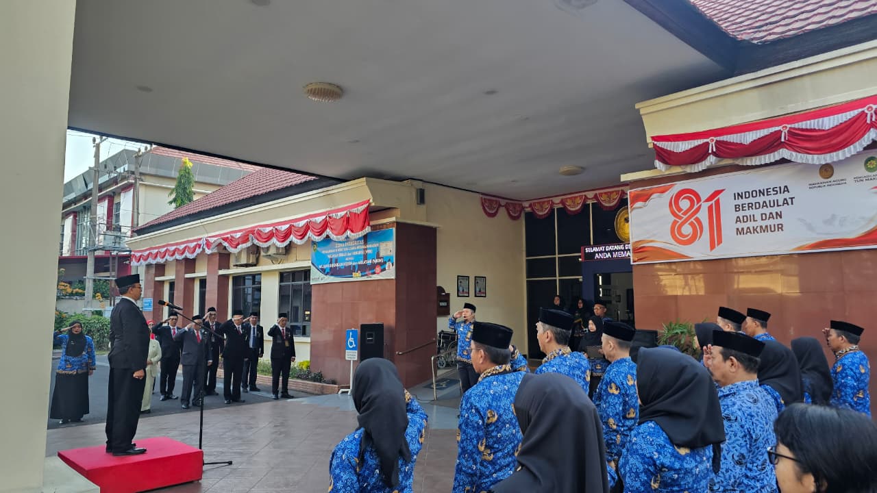 Upacara HUT ke-81 Kemerdekaan RI