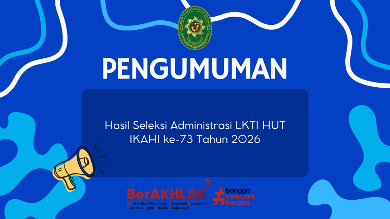 Pengumuman Hasil Seleksi Administrasi LKTI HUT IKAHI ke-73 Tahun 2026