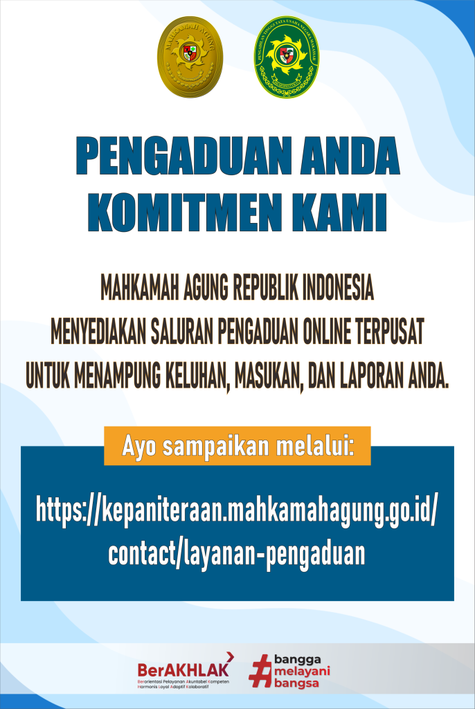 Prosedur Pengaduan Kepaniteraan Mahkamah Agung RI Prosedur Pengaduan Kepaniteraan Mahkamah Agung RI
