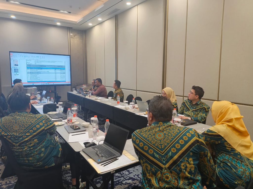Rapat Koordinasi Progres Renovasi Gedung Kantor