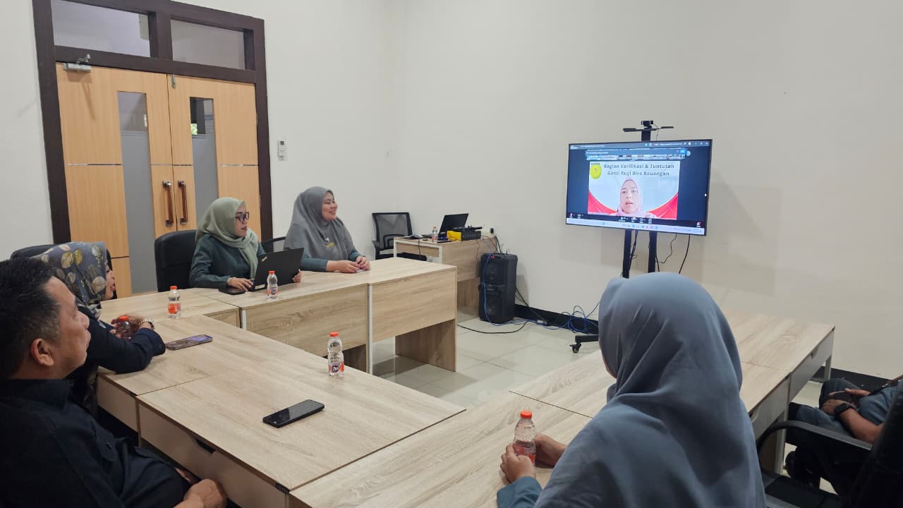 Zoom Monitoring Tindak Lanjut Temuan BPK